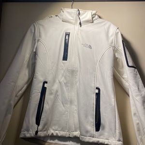 Northface jacket, white size large.